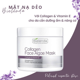 Mặt nạ tảo Collagen BIELENDA PROFESSIONAL dưỡng ẩm & nâng cơ da mặt 190g