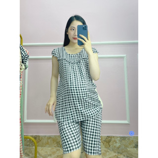 BỘ LANH LỬNG MẶC BẦU SAU SINH CHẤT MÁT