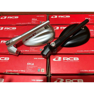 Kiếng chiếu hậu bên trái RCB chính hãng, gương kiểu xe Racingboy mặt kính trắng chống chói
