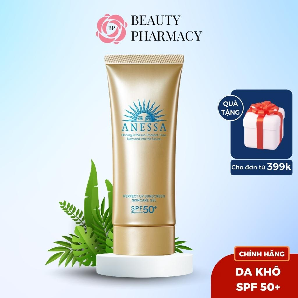 Gel Chống Nắng Anessa Dưỡng Ẩm Bảo Vệ Hoàn Hảo 90g Mẫu Mới 2022 Perfect UV Sunscreen Skincare Gel N SPF50+/PA++++