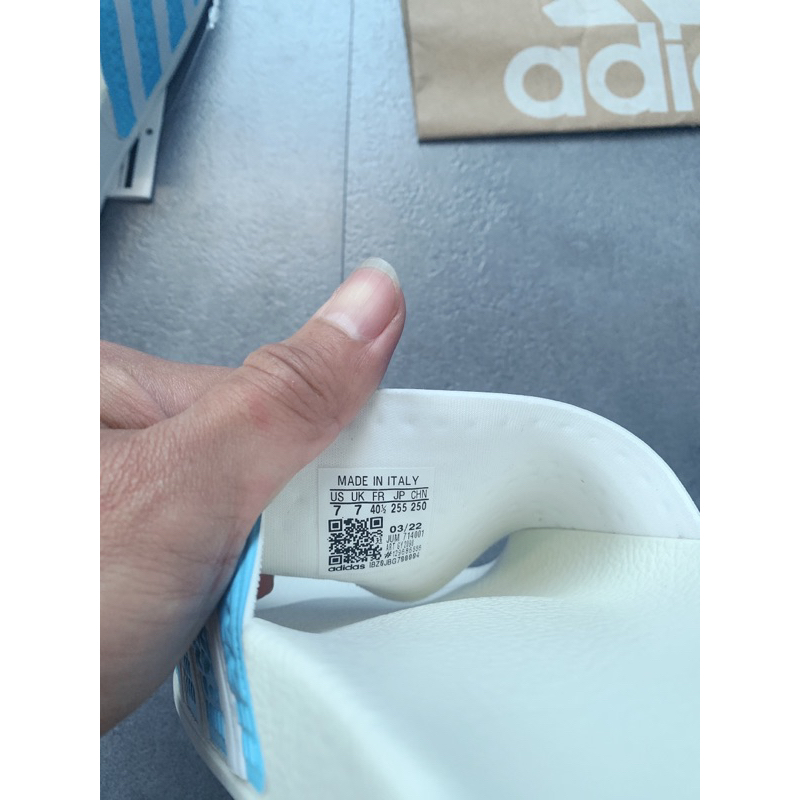 Dép Adilette GY2098 dép bánh mỳ