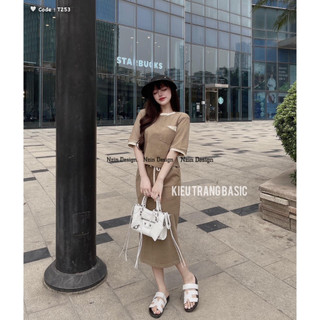 Set bộ áo croptop túi xéo lòi kèm chân váy bút chì