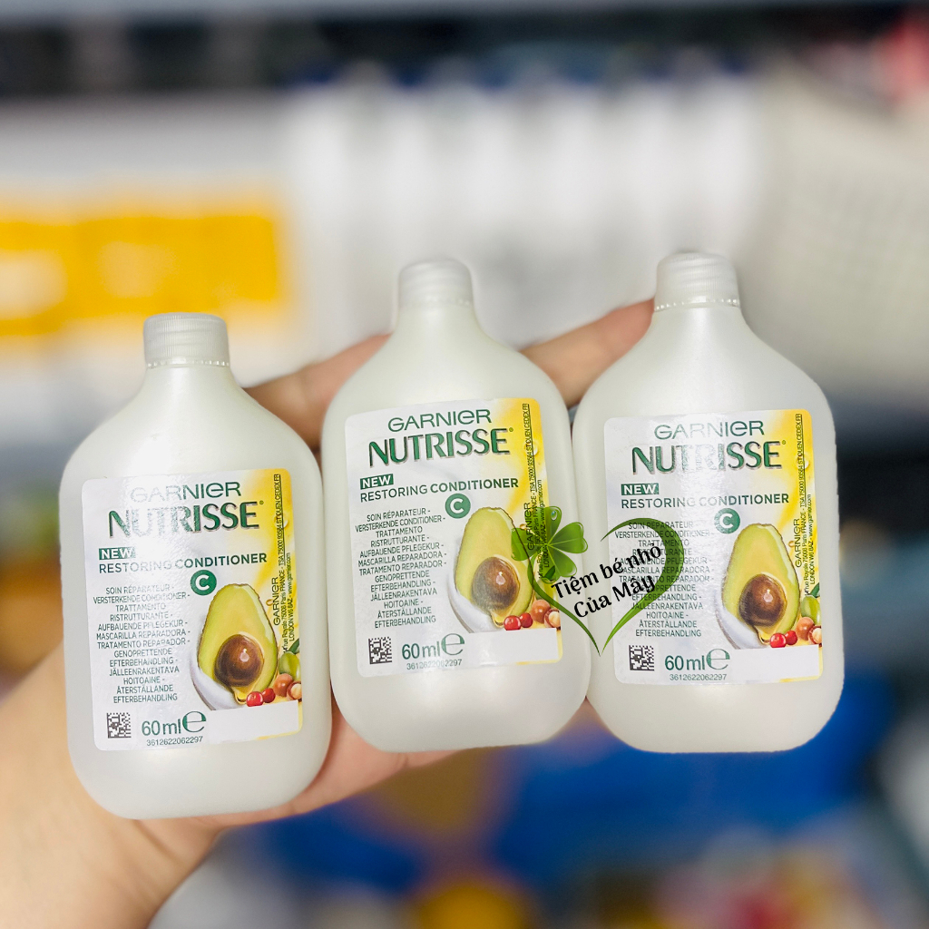 Dầu xả dưỡng và phục hồi tóc dành cho tóc màu Garnier 60ml hàng nội địa Đức