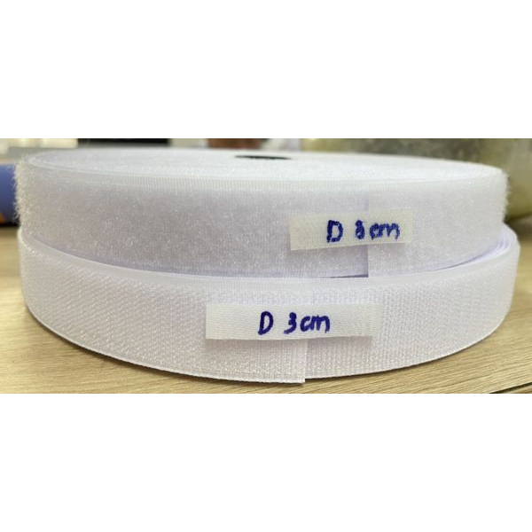 Velcro Dán xé, Băng gai dính, khóa nhám, rộng 2.0 cm dài 1.0 mét