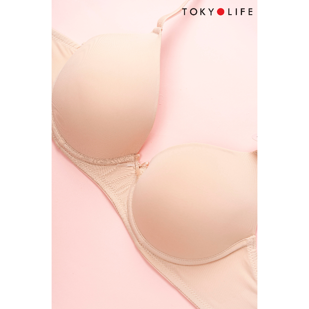 Áo Ngực Bra NỮ có gọng nâng ngực siêu nâng ngực êm ái mềm mại thoáng mát sexy TOKYOLIFE K1/S9BRA015G