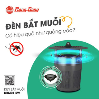 Đèn bắt muỗi rạng đông công suất 5w dbm01