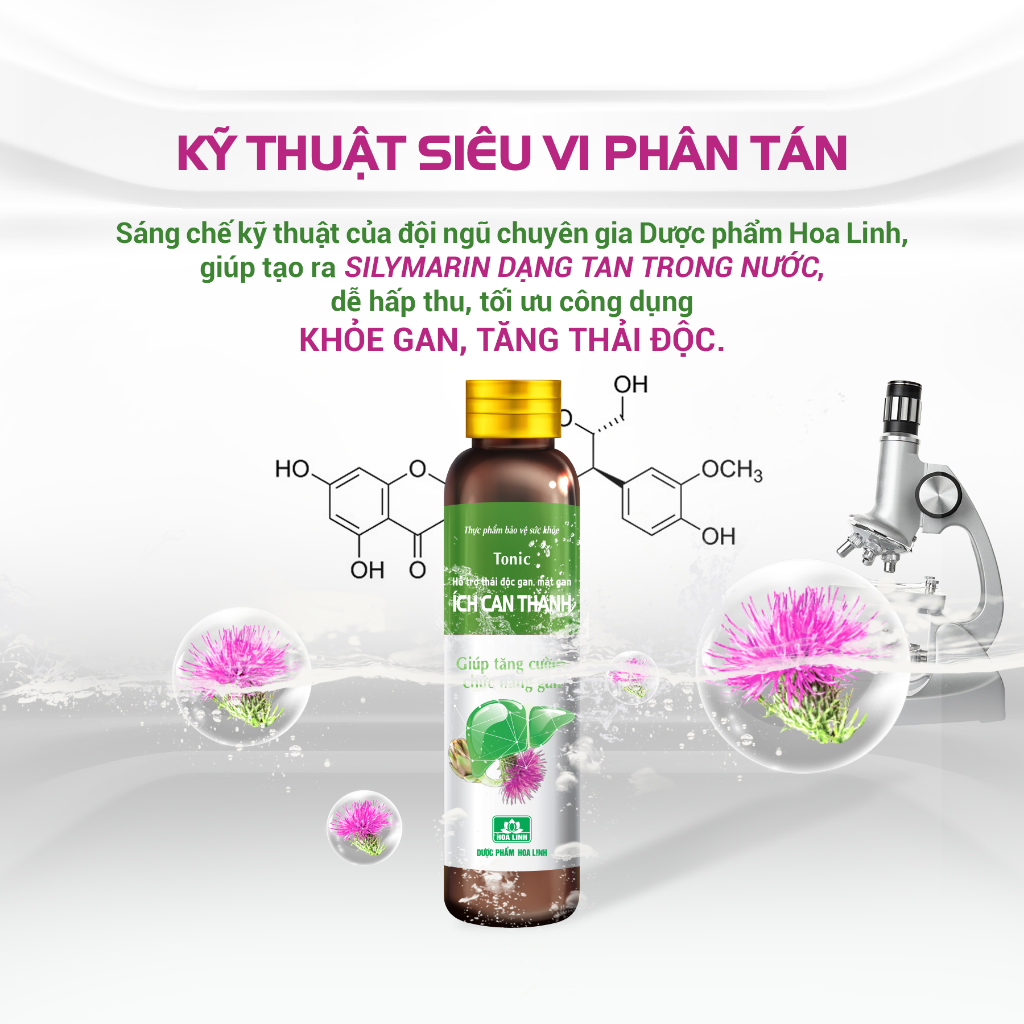 {MỚI} COMBO 4 hộp Ích Can Thanh: Chỉ 1 lọ mỗi ngày, khỏe gan, tăng thải độc, thanh lọc cơ thể (4 Hộp x 12 lọ x 20ml)