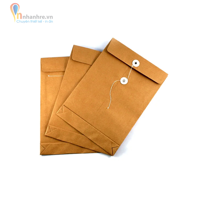 BAO THƯ KRAFT VIỆT A3 | BAO THƯ KRAFT VIỆT DÂY QUẤN CÓ ĐÁY | BAO THƯ KRAFT GIÁ SIÊU RẺ - BAOBIONLINE
