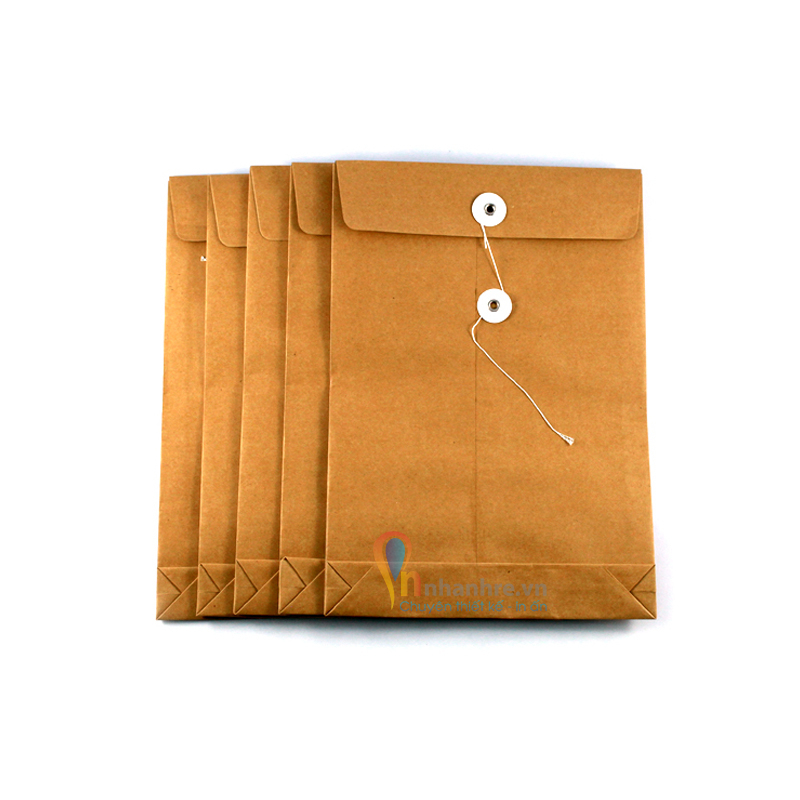 BAO THƯ KRAFT VIỆT A3 | BAO THƯ KRAFT VIỆT DÂY QUẤN CÓ ĐÁY | BAO THƯ KRAFT GIÁ SIÊU RẺ - BAOBIONLINE