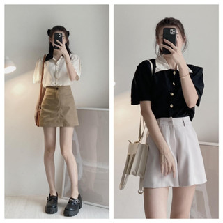 Áo sơ mi linen trẻ trung Saly Aosomiphoico0132