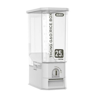 Thùng gạo CLEAR 25KG Duy Tân