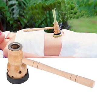 Ống Xông Hơ Ngải Cứu Gỗ Cao Cấp - Dụng Cụ Diện Chẩn ( Massager Mát Xa Cổ Vai Gáy Giảm Đau Mỡ Bụng Hơ Ngải Cứu)