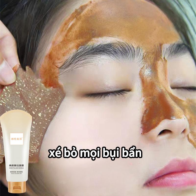 Mặt nạ Gel lột mụn cám mụn đầu đen 80ml Làm sạch sâu Thu nhỏ lỗ chân lông