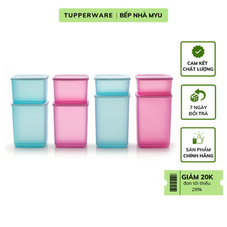 Hộp Nhựa Đựng Thực Phẩm Tupperware Pop Fiesta  1 Hộp  - Nhựa Nguyên Sinh - Kín Mùi - Kín Khí 