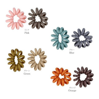 Set buộc tóc Osewaya dạng lò xo xoắn ốc PN0476