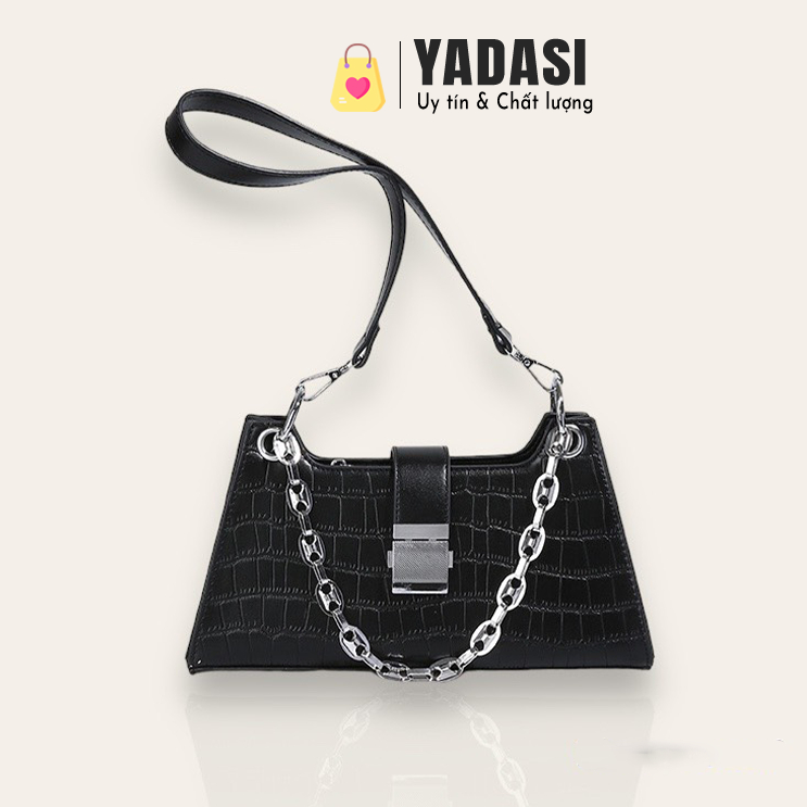 Túi xách nữ kẹp nách đeo vai cầm tay thời trang đi làm công sở cao cấp phong cách Hàn Quốc YADASI STORE TX02