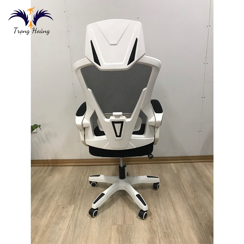 Ghế Công Thái Học, CTH-02 Bảo Vệ Cột Sống - Có Tựa Đầu - Tựa Lưng Lưới - Gác Chân | BigBuy360 - bigbuy360.vn