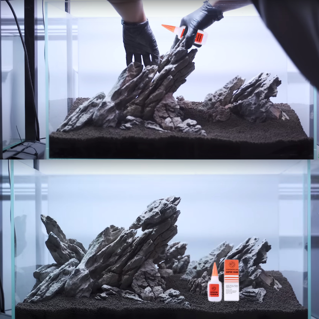 Keo Dán 502 Cyanoacrylate không tạo khói dán đá thủy sinh