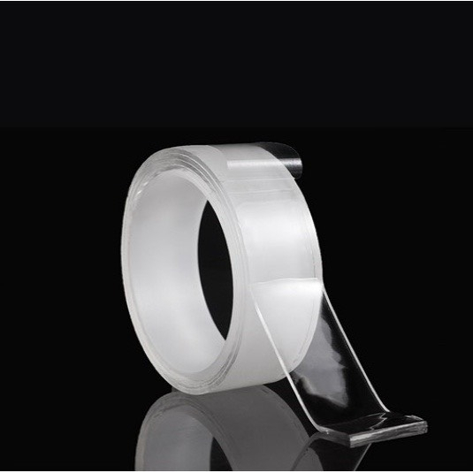 Băng Dính Nano Dán 2 Mặt Trong Suốt/ Băng Keo 2 Mặt Đa Năng BDHM01