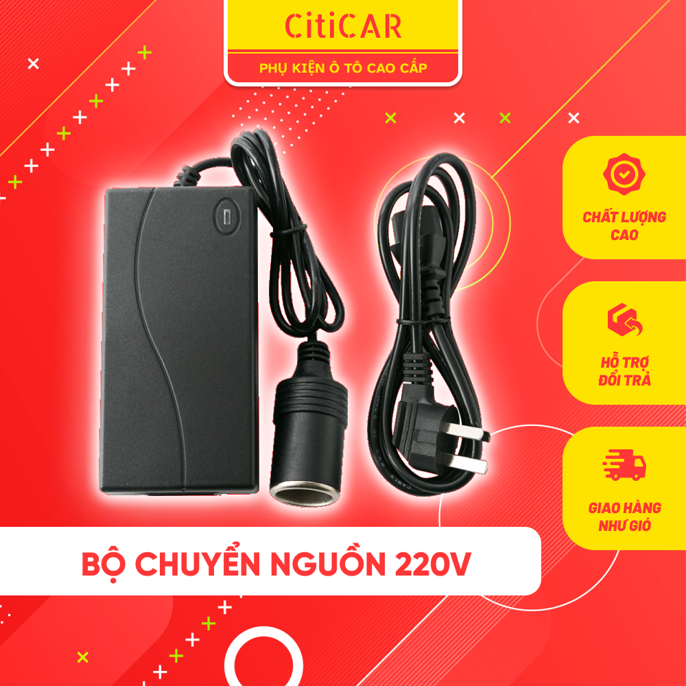 Bộ Chuyển Đổi 220V SANG 12V, dòng ổn định, sử dụng để bơm nệm hơi ô tô