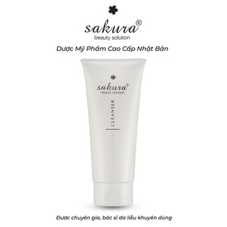Sữa rửa mặt dành cho da dầu, mụn Sakura Purifying Cleanser 100ml