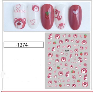 sticker trang tri nail mã jo