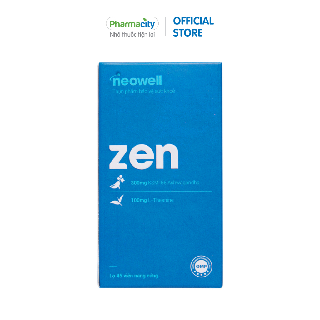 Thực phẩm Neowell bảo vệ sức khỏe hỗ trợ làm dịu căng thẳng, mệt mỏi Zen