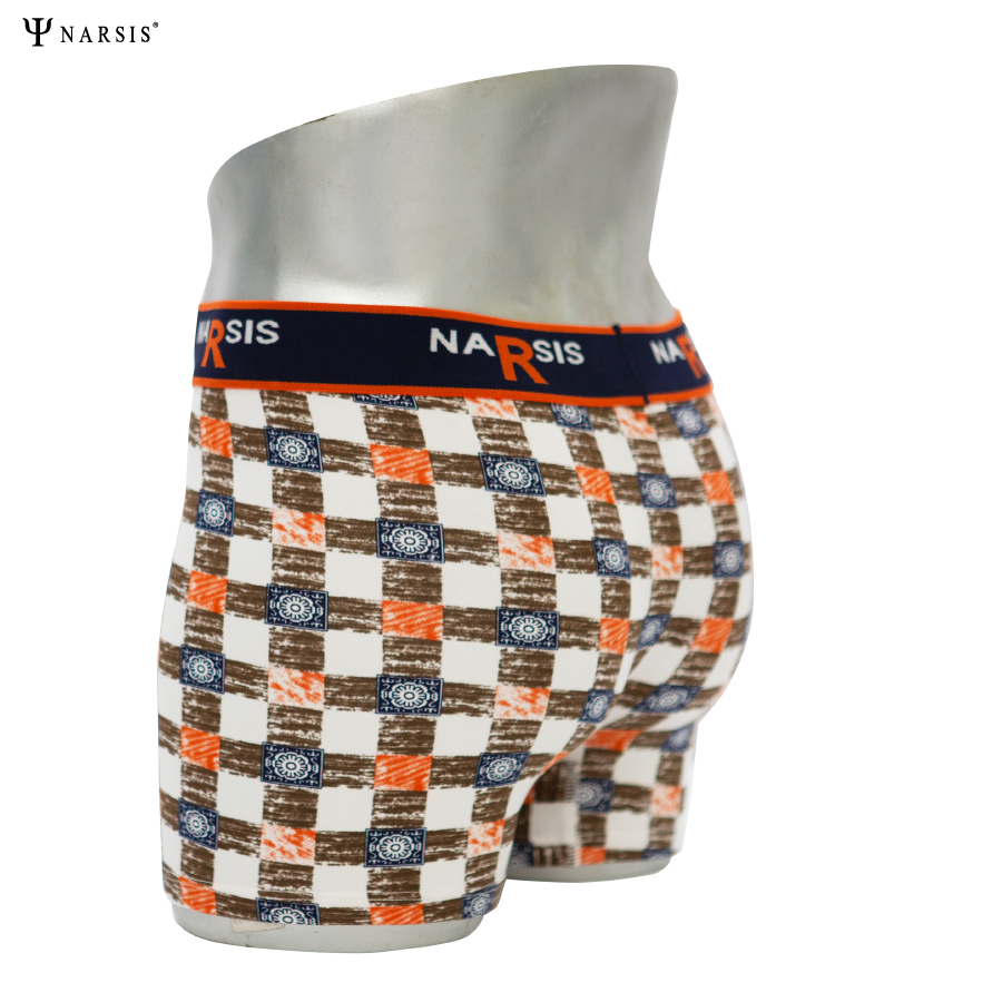 Combo quần lót nam Narsis F2013 boxer đùi chất vải cotton co giãn 4 chiều có lớp lót kháng khuẩn giao màu ngẫu nhiên