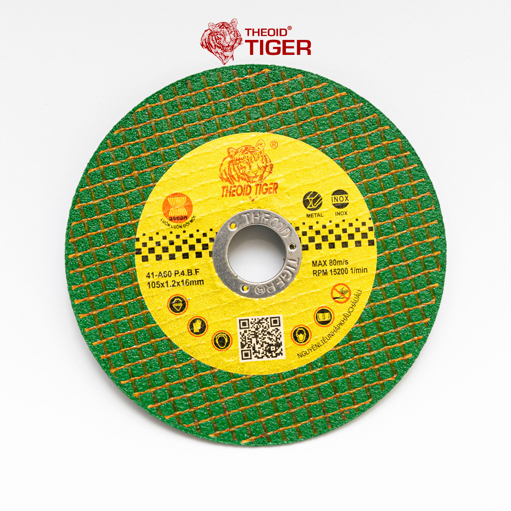 Đá Cắt Sắt Tiger 105x1.2x16mm Theoid Tiger