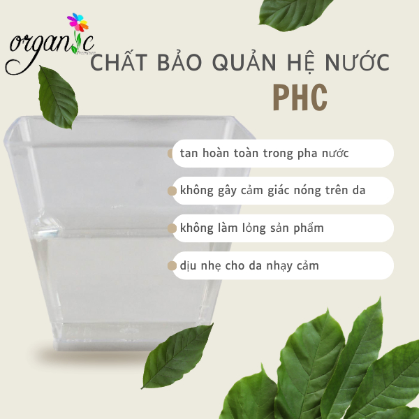 CHẤT BẢO QUẢN HỆ NƯỚC - PHC