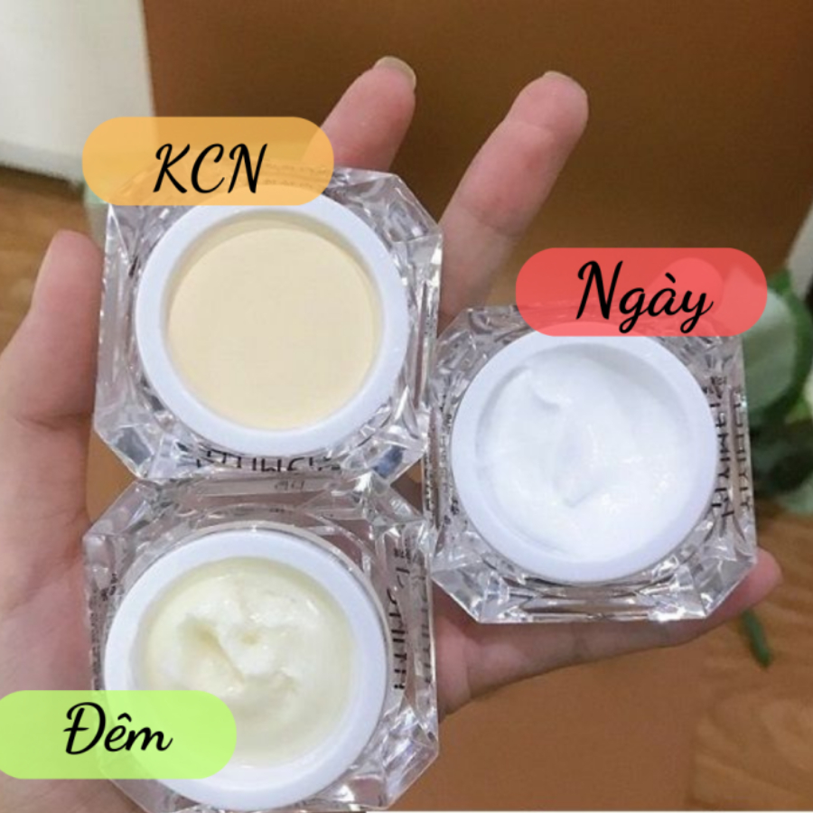 Bộ Mỹ Phẩm Yiyimei 5in1 Kem Dưỡng Trắng Da Xóa Mờ Mám, Tàn Nhang Chính Hãng