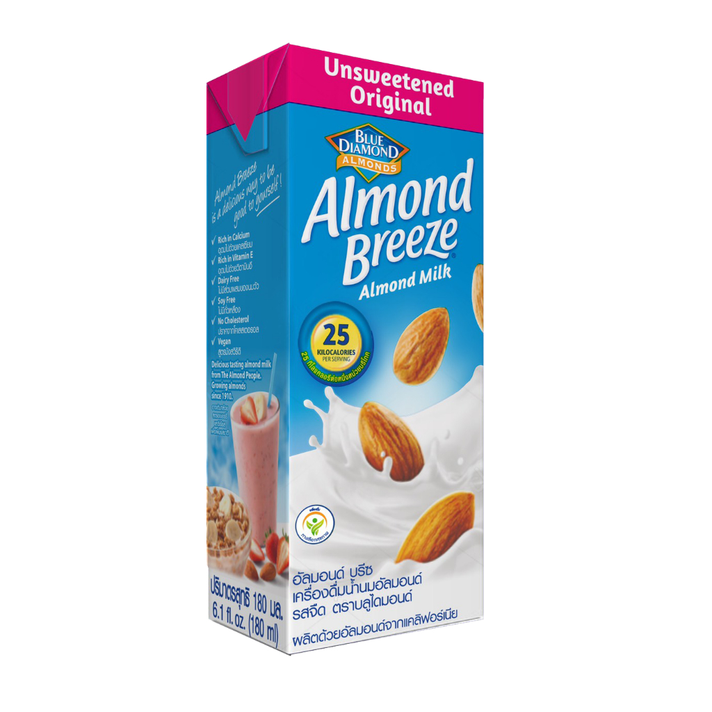 Sữa hạt hạnh nhân ALMOND BREEZE KHÔNG ĐUỜNG