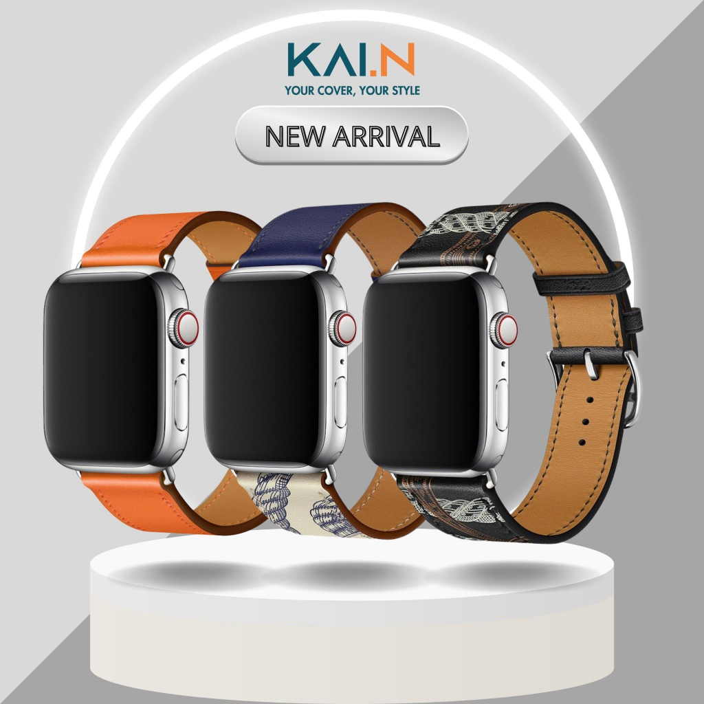 Dây Đeo Da Thay Thế Dành Cho Apple Watch Ultra / Apple Watch Series 1-8/SE/SE2022, Kai.N Leather