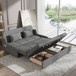 Sofa giường gấp cao cấp phù hợp mọi không gian khung sơn tĩnh điện có ngăn chứa đồ - m137