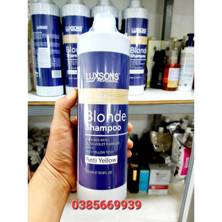 GỘI KHỬ  VÀNG NOYELLOW ITALY CHO TÓC XÁM HIGHLIGHT BẠCH KIM 1000ML