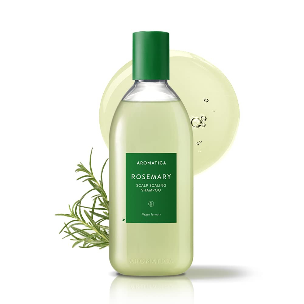 [NEW PACKAGING] Dầu Gội Giảm Gàu Ngứa Chiết Xuất Hương Thảo Aromatica Rosemary Scalp Scaling Shampoo 400ml