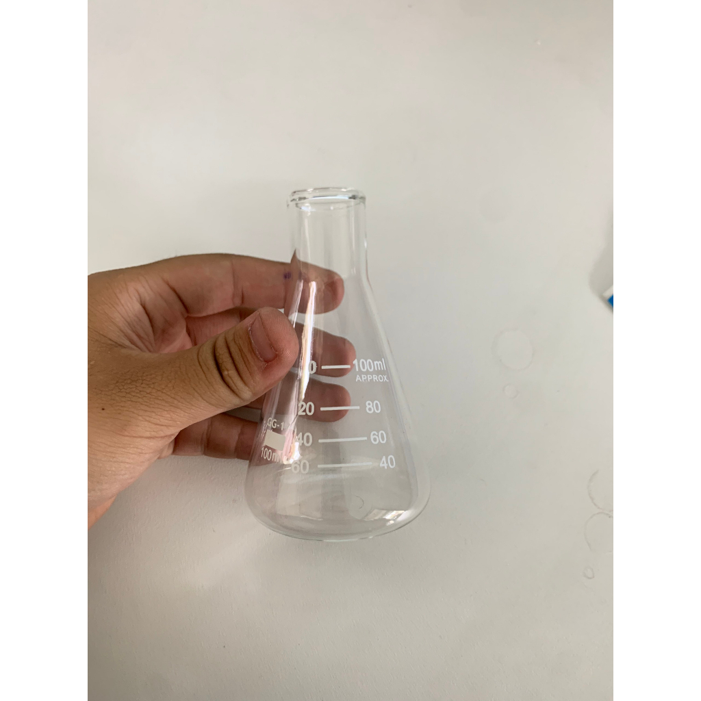 Bình tam giác thủy tinh 50ml 100ml 250ml 500ml 1000ml