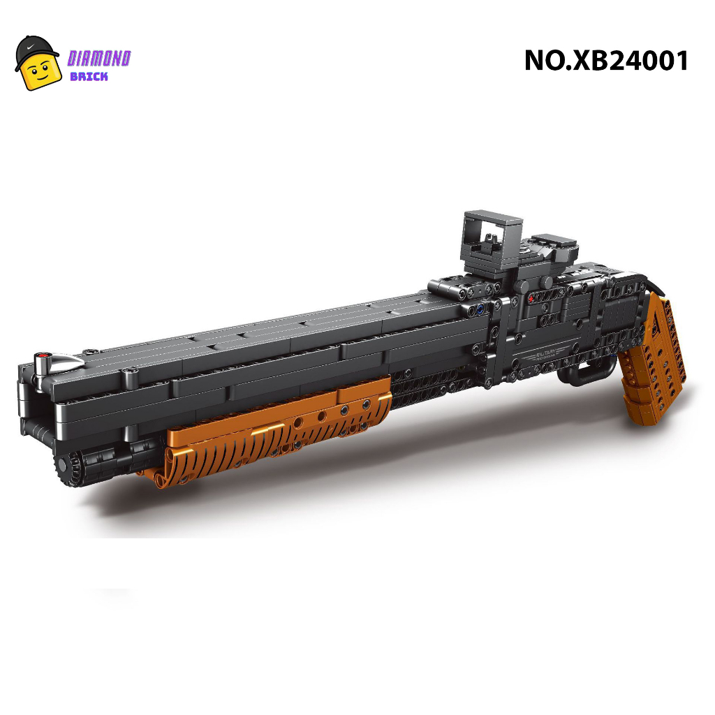 Đồ Chơi Lắp Ráp Kiểu LEGO Mô Hình Súng Shotgun Winchester M1897 Trong Game PUBG CF CSGO XB24001
