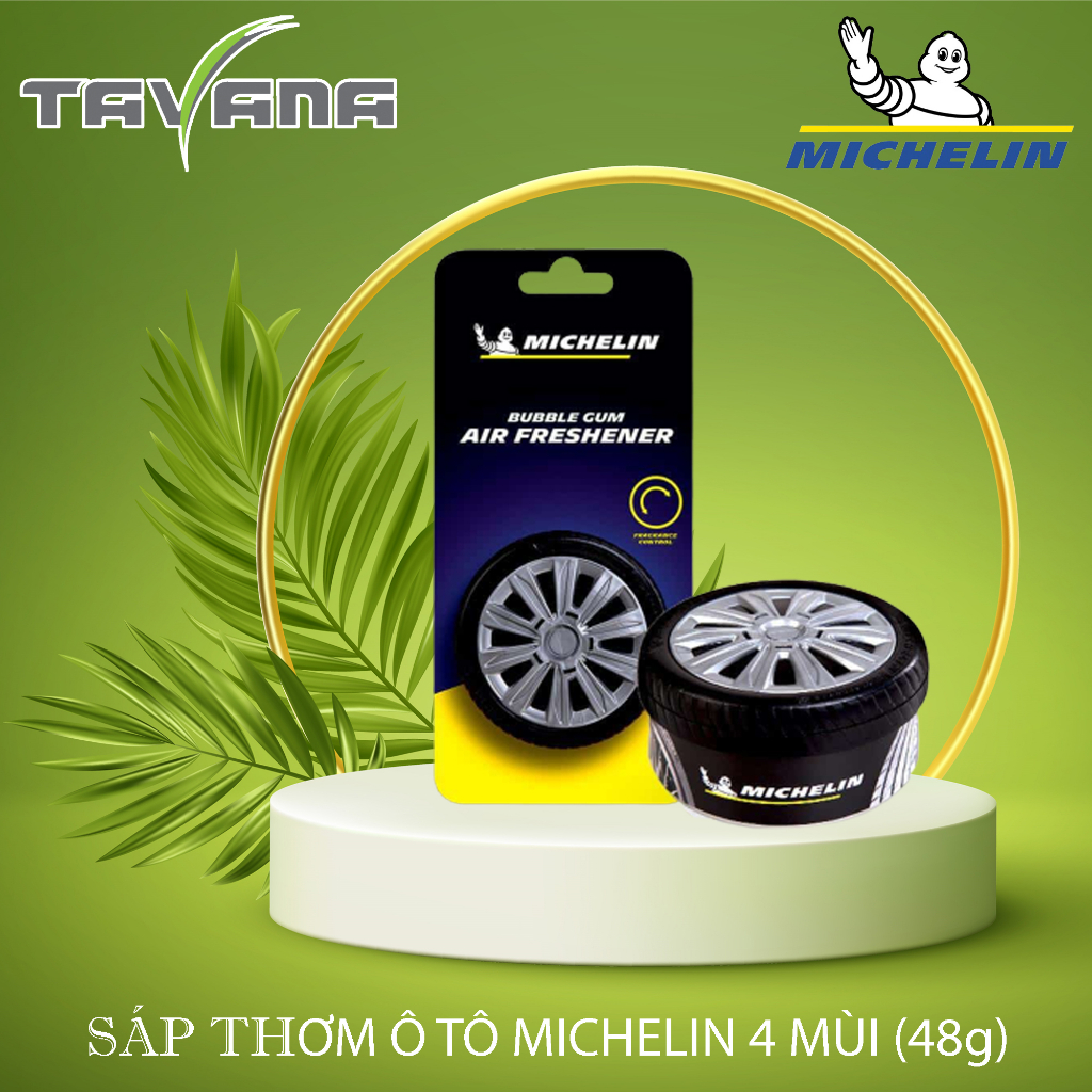 Nước Hoa Ô Tô Hình Bánh Xe Michelin W878 48G - 4 mùi TVNM