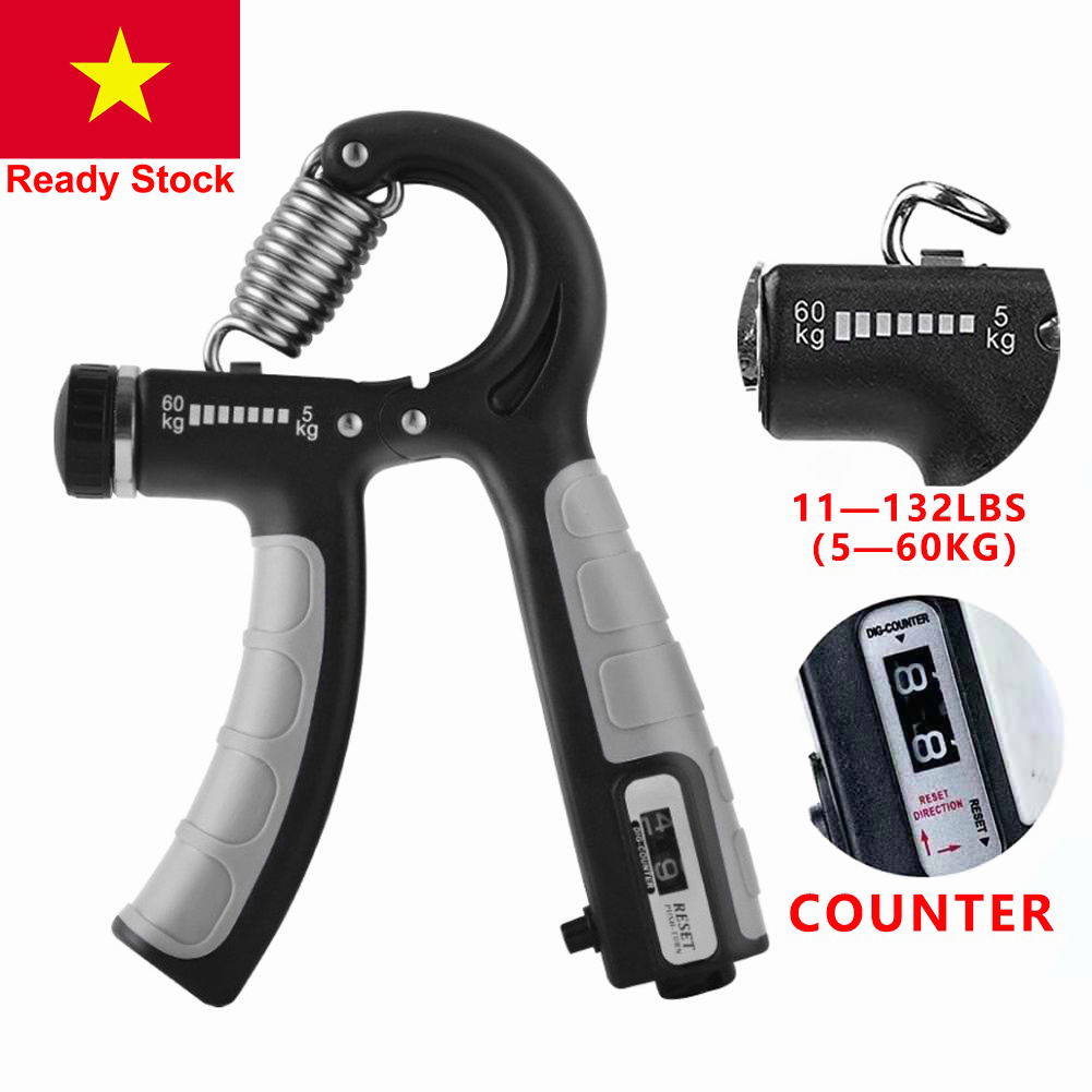 Kìm Bóp Tay, Dụng cụ tập gym tập tay, kìm bóp tập lực tay chữ a có lò xo điều chỉnh lực