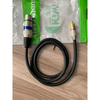  Dây Canon Cái Ra AV - Thương hiệu Kiwi   dùng cho vang kết nối xuống amly   1 Sợi 