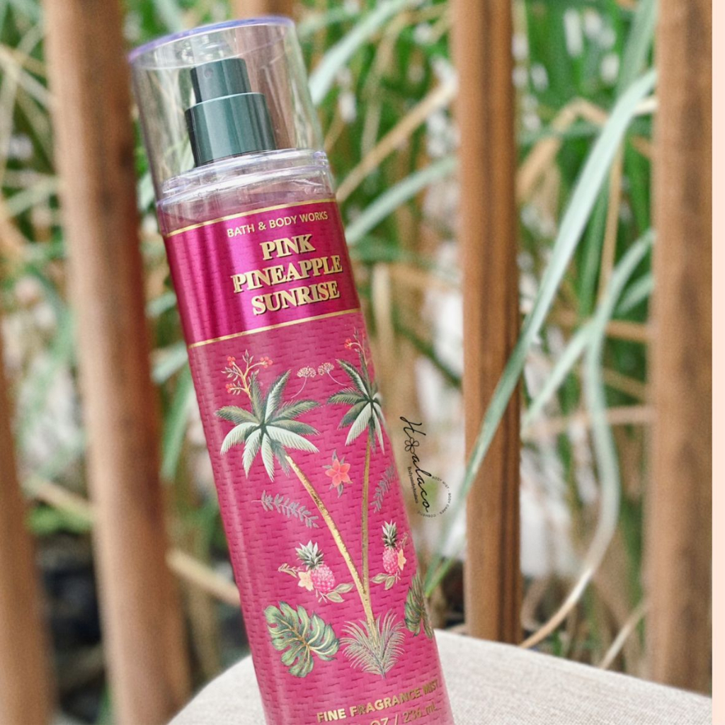 XỊT THƠM TOÀN THÂN BODY MIST PINK PINEAPPLE SUNRISE - Bath & Body Works