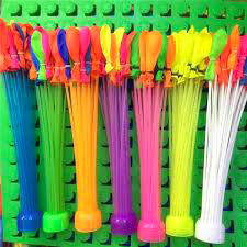 Set đồ chơi bóng nước chùm 111 quả, trò chơi ném bong bóng nước Chùm bóng nước 37 quả Lẻ = Sỉ sll