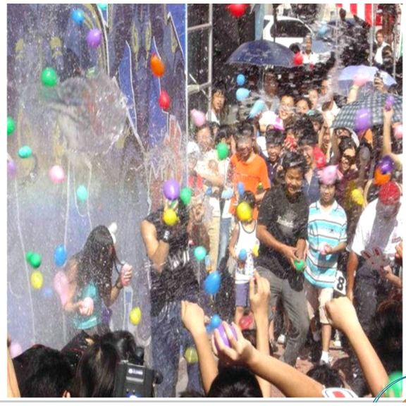 Bóng bay nước 111 quả, Bóng nước chùm Bong Bóng Nước Ném Nhau Trò Chơi Siêu Vui