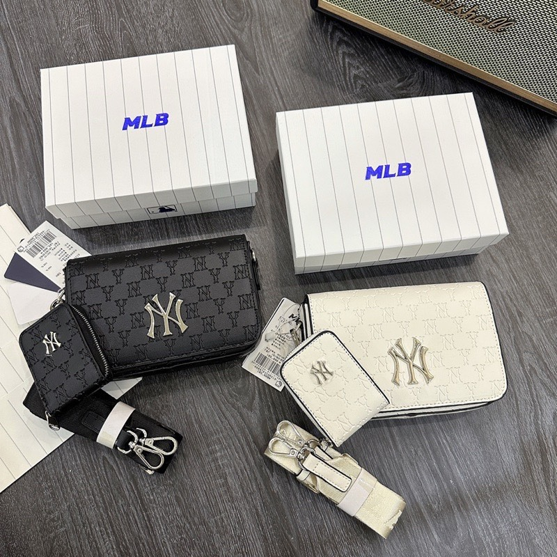 Túi xách MLB đeo chéo fullbox kèm túi nhỏ hàng xuất dư 1:1 #TX014