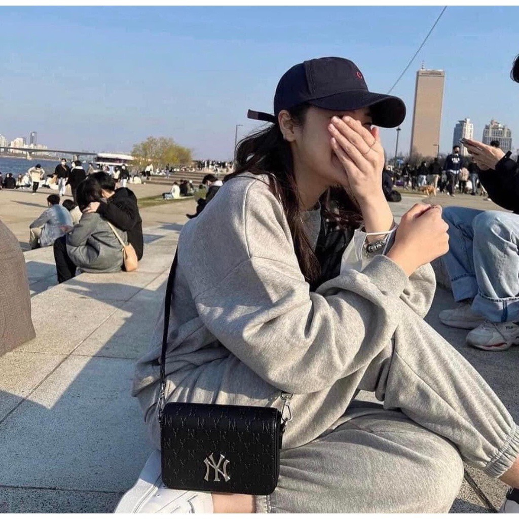 Túi xách MLB đeo chéo fullbox kèm túi nhỏ hàng xuất dư 1:1 #TX014