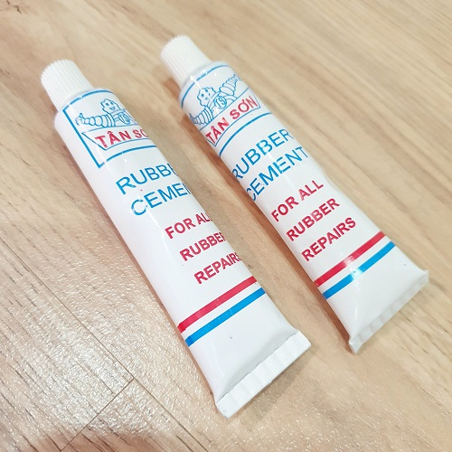 Bộ 2 Chai Keo Dán Vá Ruột Xe Máy Và Xe Đạp Trọng Lượng 14g