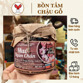 Muối ngâm chân thảo dược Đà Lạt 1983 ⚡ CAO CẤP ⚡ Muối ngâm chân hỗ trợ ngủ ngon, thư giãn giảm stress