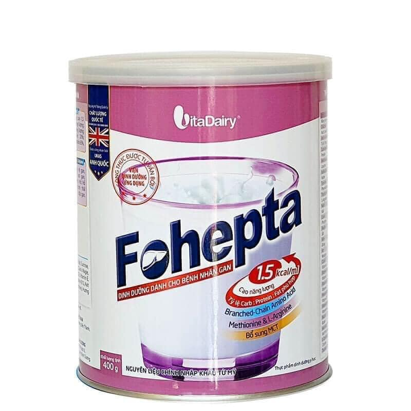 Sữa Fohepta cho người bệnh gan lon 400g