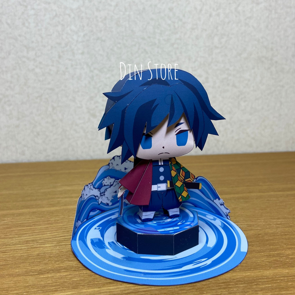 Mô hình giấy standee nhân vật Kimetsu No Yaiba  - Mô hình Tanjiro , Nezuko , Zenitsu, Shinobu, Rengoku